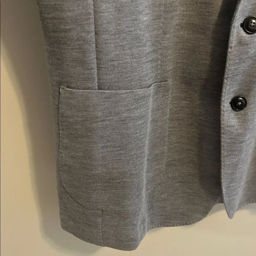 Peter Millar Crown Crafted Holden Gale Gray Jersey Soft Men’s Jacket. Size 44R